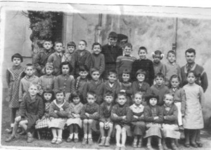 Ecole de Léran - 1956 - Classe de Maternelle (Mr ERRE)