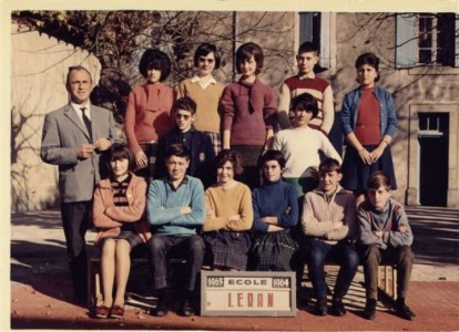 Ecole de Léran - 1964 - Fin d'étude (M. TIGNOL)