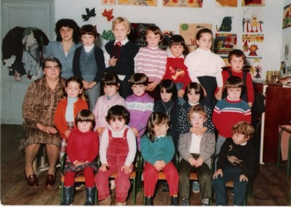 Ecole de Léran - 1984 - Classe de Maternelle